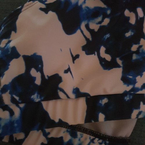 Shein swimwear two tops XS white and blue like new