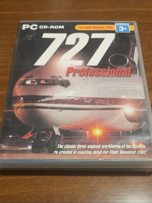 727 Professional PC CD-ROM like new, broken case