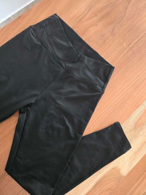Shein leggings size M like new, black, soft fabric