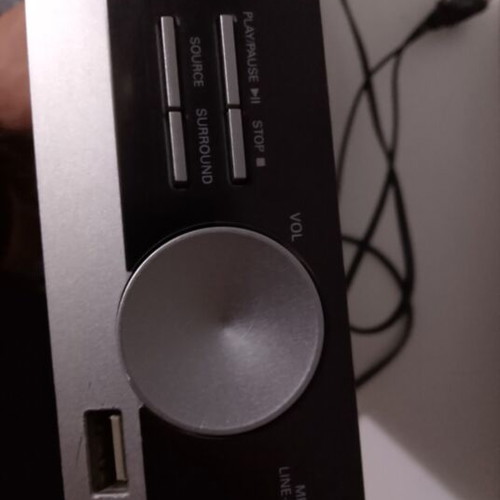 Philips DVD player with 3 speakers