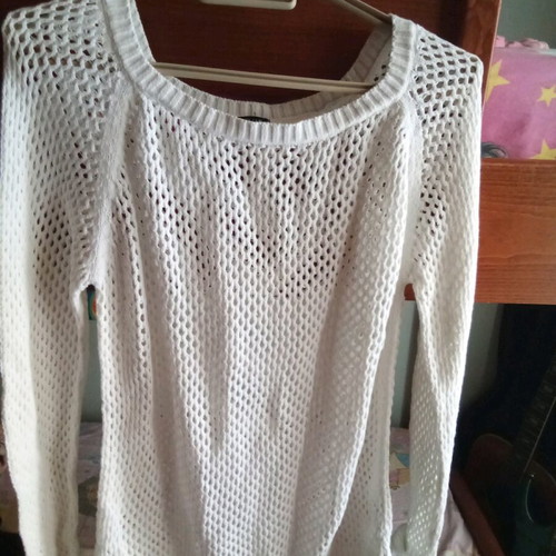 Esmara white mesh sweatshirt used