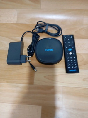 Wind Android TV box used in good working condition