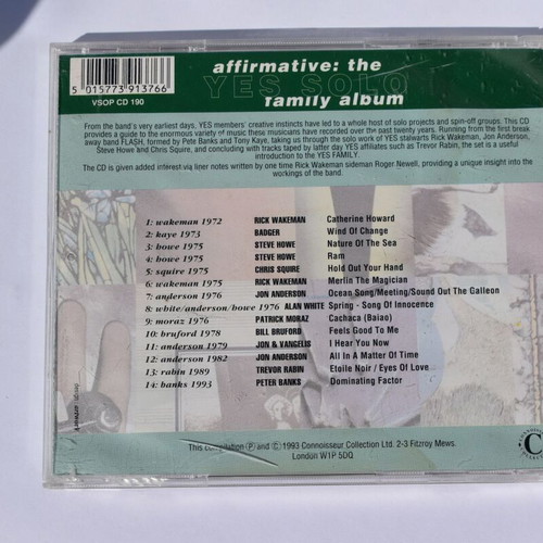 Yes Family Album CD like new, rock