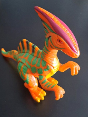 Колекционен динозавър Parasaurolophus употребяван, Kenner 1997