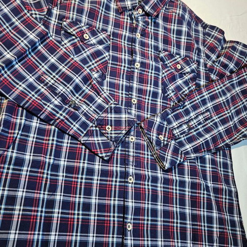 Hilfiger Denim men's checked shirt size M used