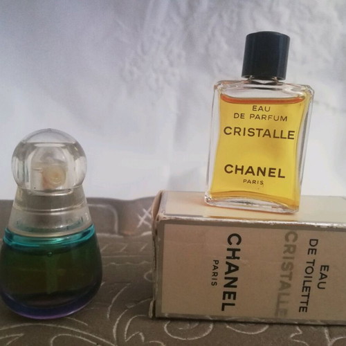 Cristalle by Chanel Eau de Toilette and Beyond Paradise by Estée Lauder mini perfumes new