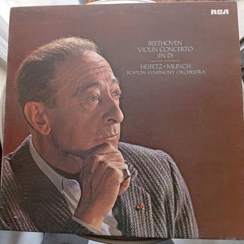 Beethoven Violin Concerto in D major used, Heifetz, Munch, RCA