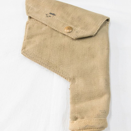 Canvas holster for officer's revolver 1943 used, British army