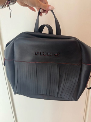 FRNC σακίδιο πλάτης σαν καινούργιο, μπλε με κρόσσια