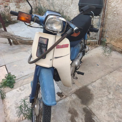 Yamaha T80 Townmate moped, blue, 78 cc
