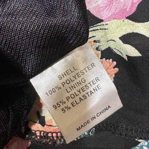 Lindy Bop floral dress like new, black with colorful flowers