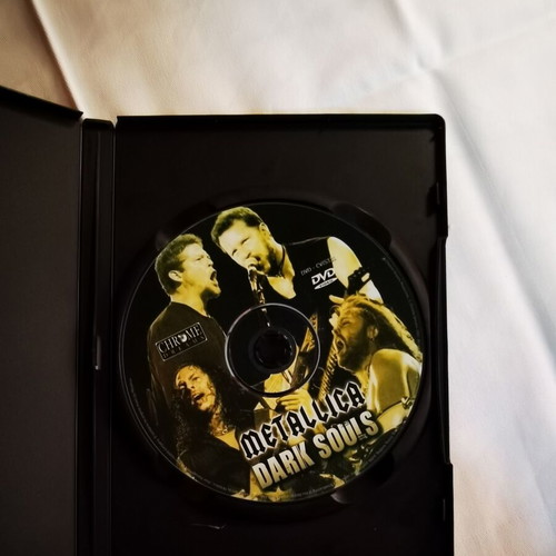 Metallica DVD like new Dark Souls, metal