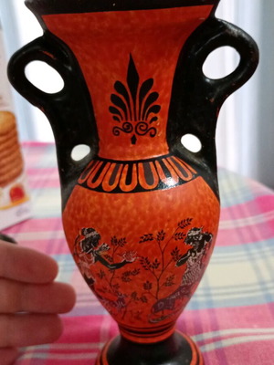 Promitheus amphora handmade used with Prometheus theme