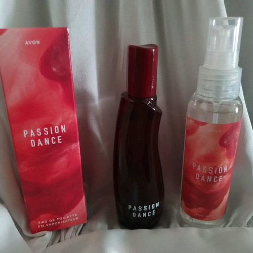 Passion Dance perfume and body spray set new, authentic
