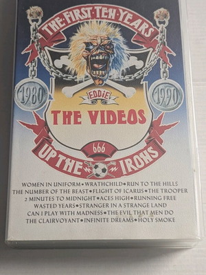 Iron Maiden The First Ten Years The Videos VHS like new