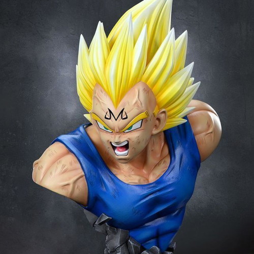 Majin Vegeta Lifesize Bust like new