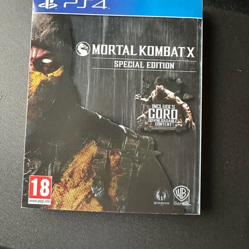 Mortal Kombat X Steelbook like new, limited edition