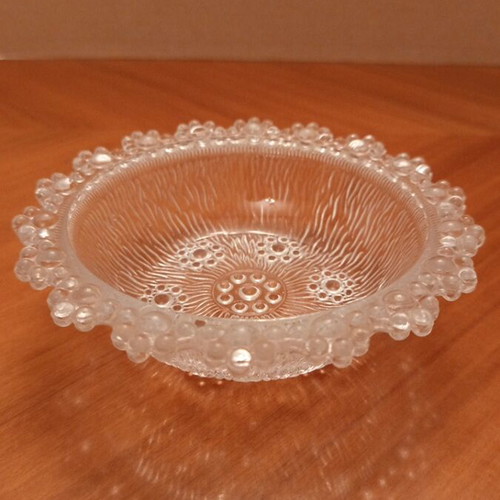 Masserini Barocco vintage glass dessert bowls set of 3