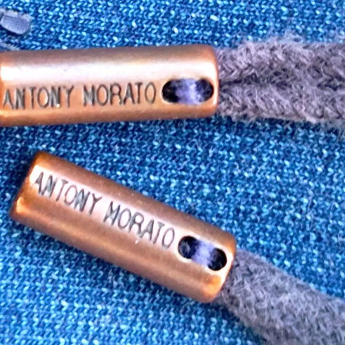 Antony Morato Denim Look Sweatshirt XXL like new, white and blue