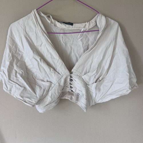 Zara shirt beige like new, size M
