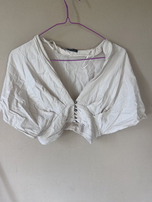 Zara shirt beige like new, size M