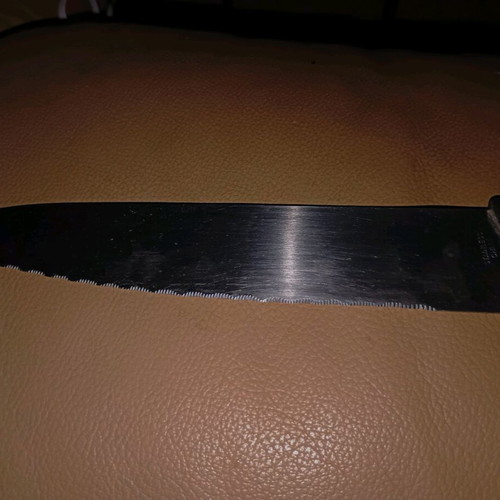 Large vintage kitchen knife like new