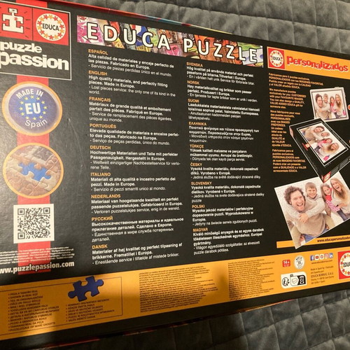 Educa puzzle 3000 pieces like new, unused
