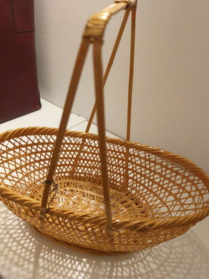 New unused wicker basket