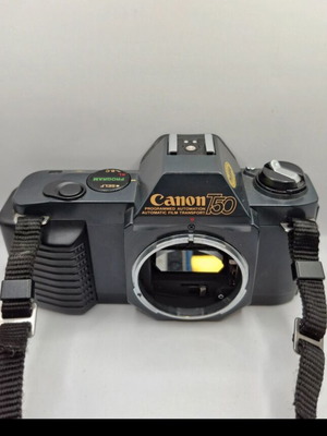 Canon T50 35mm φιλμ φωτογραφική μηχανή μόνο σώμα μεταχειρισμένη