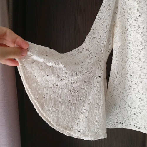 Zara white women's blouse new, size L