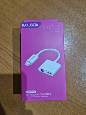 3 in 1 audio converter new, in original packaging