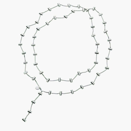 Swatch Bijoux Lustro Long Necklace stainless steel, like new