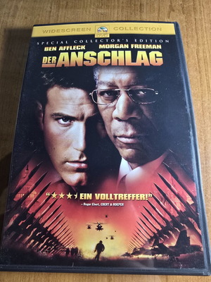The Sum of All Fears DVD like new, action thriller with Ben Affleck and Morgan Freeman