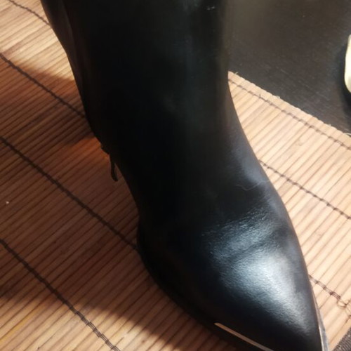 Ankle boots size 41 like new, black