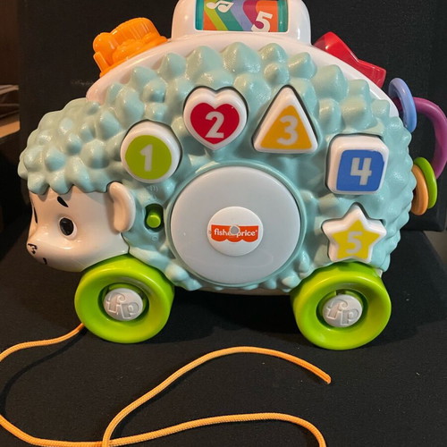 Fisher-Price Linkimals Happy Shapes Hedgehog like new interactive toy
