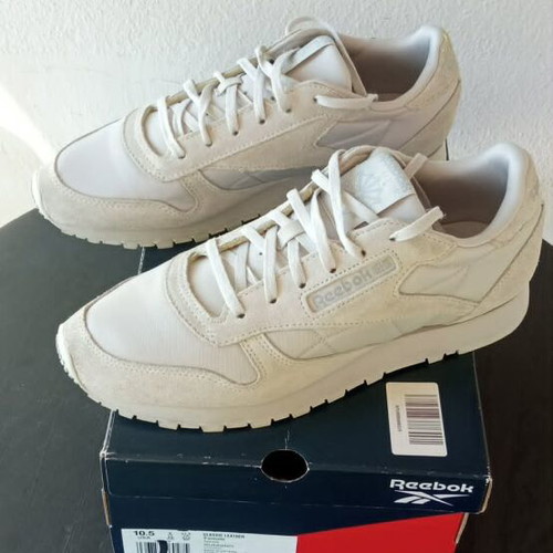Reebok Classic Leather Women's Sneakers Size 42 Like New Beige