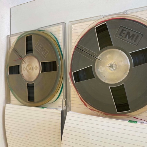 EMI EMITAPE Hi-Dynamic HLP18 7-Inch Audio Tapes Used, 2 Pieces