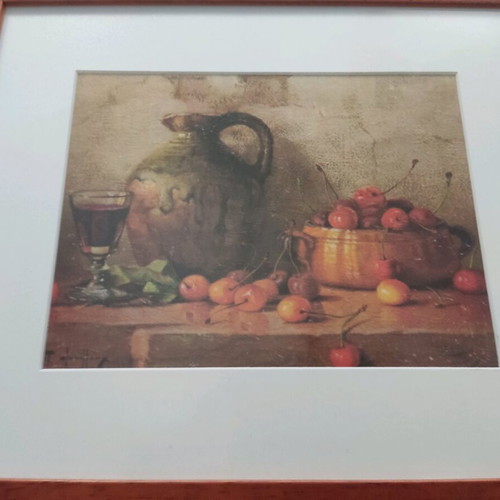 Vintage frame used, size 32 x 38