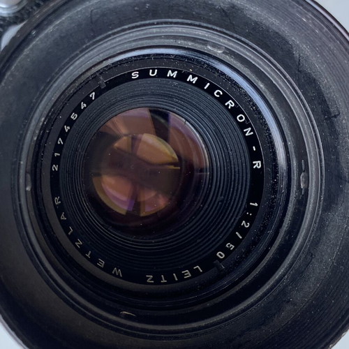 Leica Leicaflex camera with Summicron 50mm f2 lens used