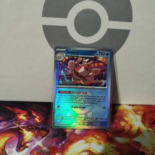 Seaking 21/131 Prismatic Evolution Master Ball Pattern Holo card like new