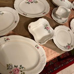 Vintage serving set 57 pieces, unused