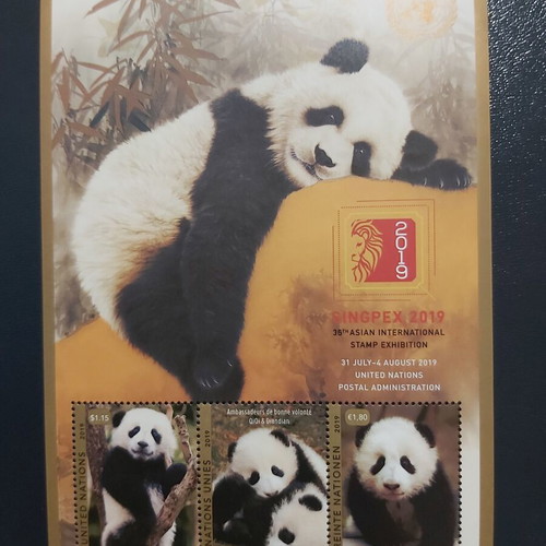 United Nations 2019 Stamp Sheet like new