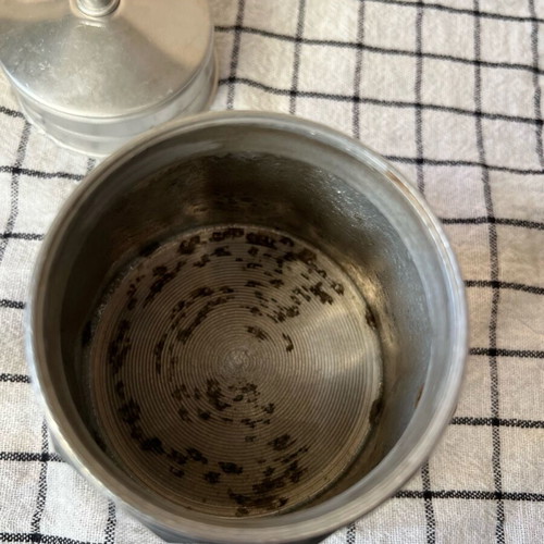 Espresso coffee maker used