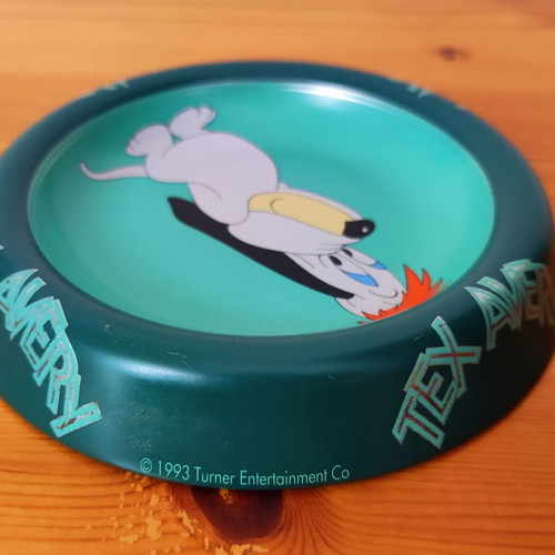 Vintage Tex Avery Droopy Dog ashtray 1993, new