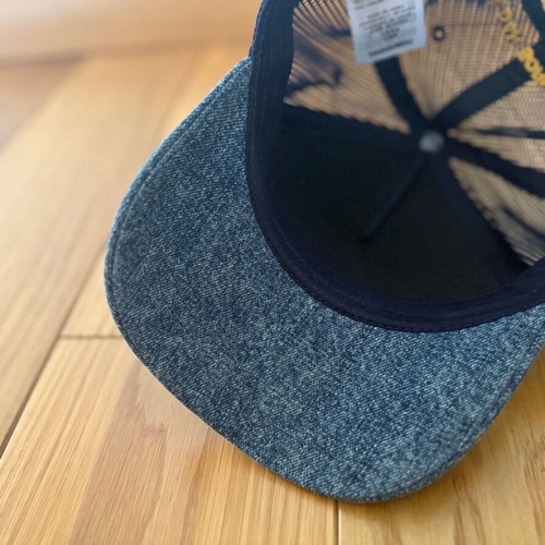 Dsquared2 trucker cap like new, blue denim mesh