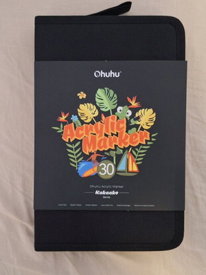 Ohuhu Acrylic Markers σετ 30 χρωμάτων καινούργιο