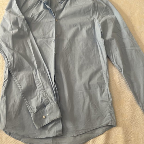 Calvin Klein Poplin Stretch Shirt slim fit, like new, size M, light blue