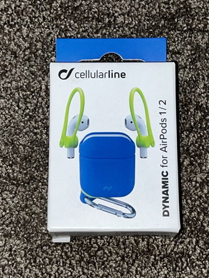 Cellular Line Airpods 1 & 2 Dynamic Blue case new