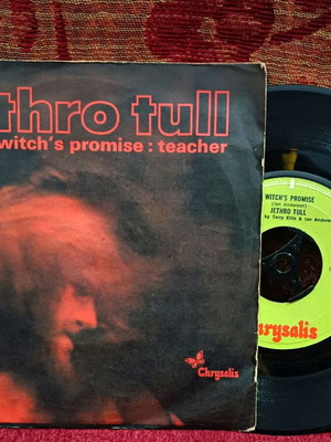 7" Jethro Tull Witch's Promise used 45 rpm single rock record