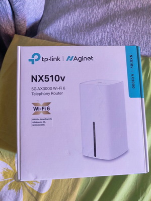 Tp-Link NX510v 5G AX3000 Wi-Fi 6 τηλεφωνικός δρομολογητής σαν καινούργιο, συμβατός με SIM